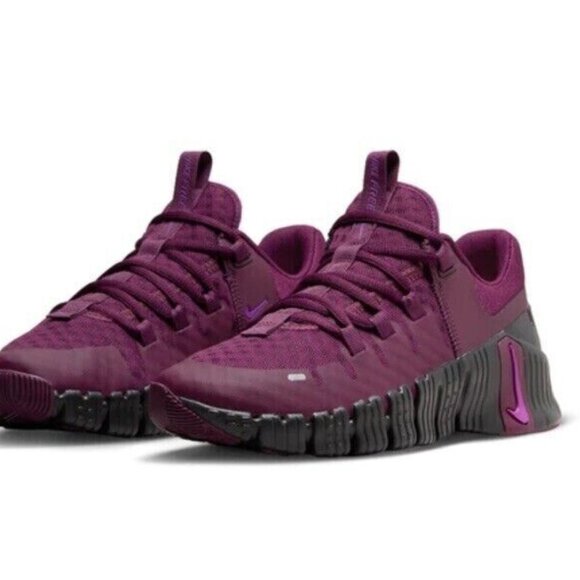 Nike Metcon 5 Bordeaux Vivid Purple Shoes Wmns "FAST SHIPPING" - Picture 2 of 5